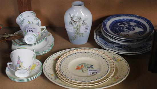 Susie Cooper plates etc.